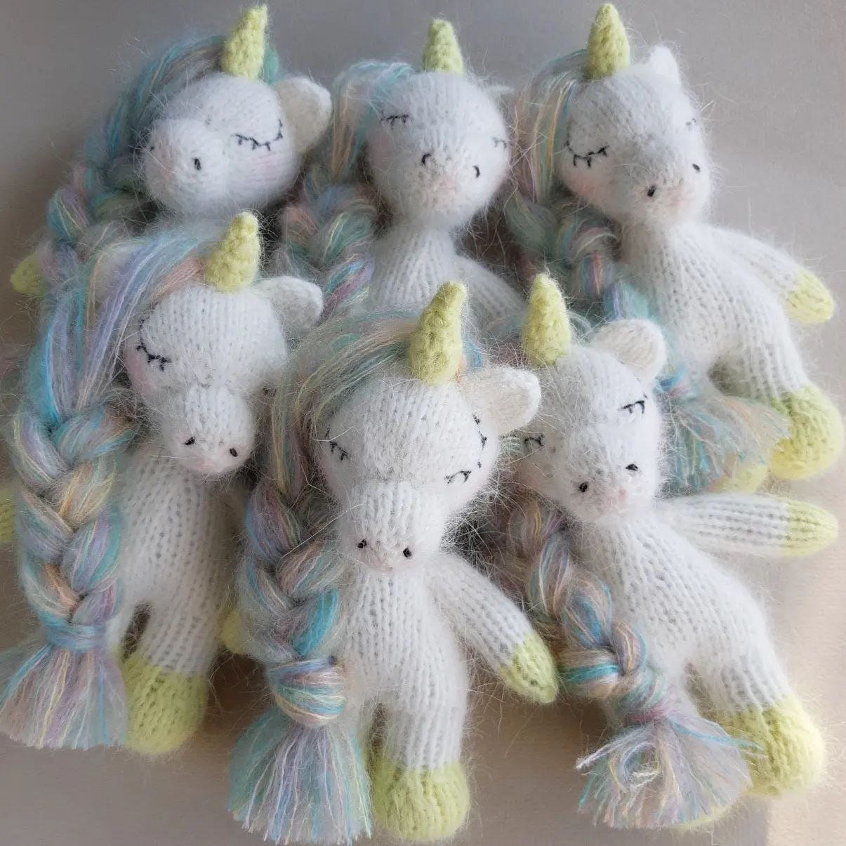 Knitted Unicorn Toy Pattern: Amigurumi Animal (PDF) - Image 2