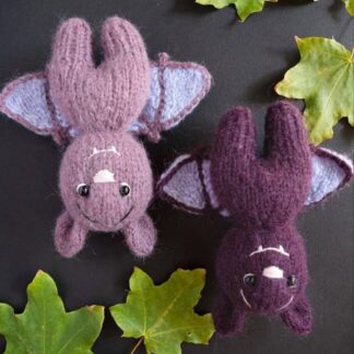 Bat Toy Knitting Pattern: Amigurumi Tutorial (PDF)