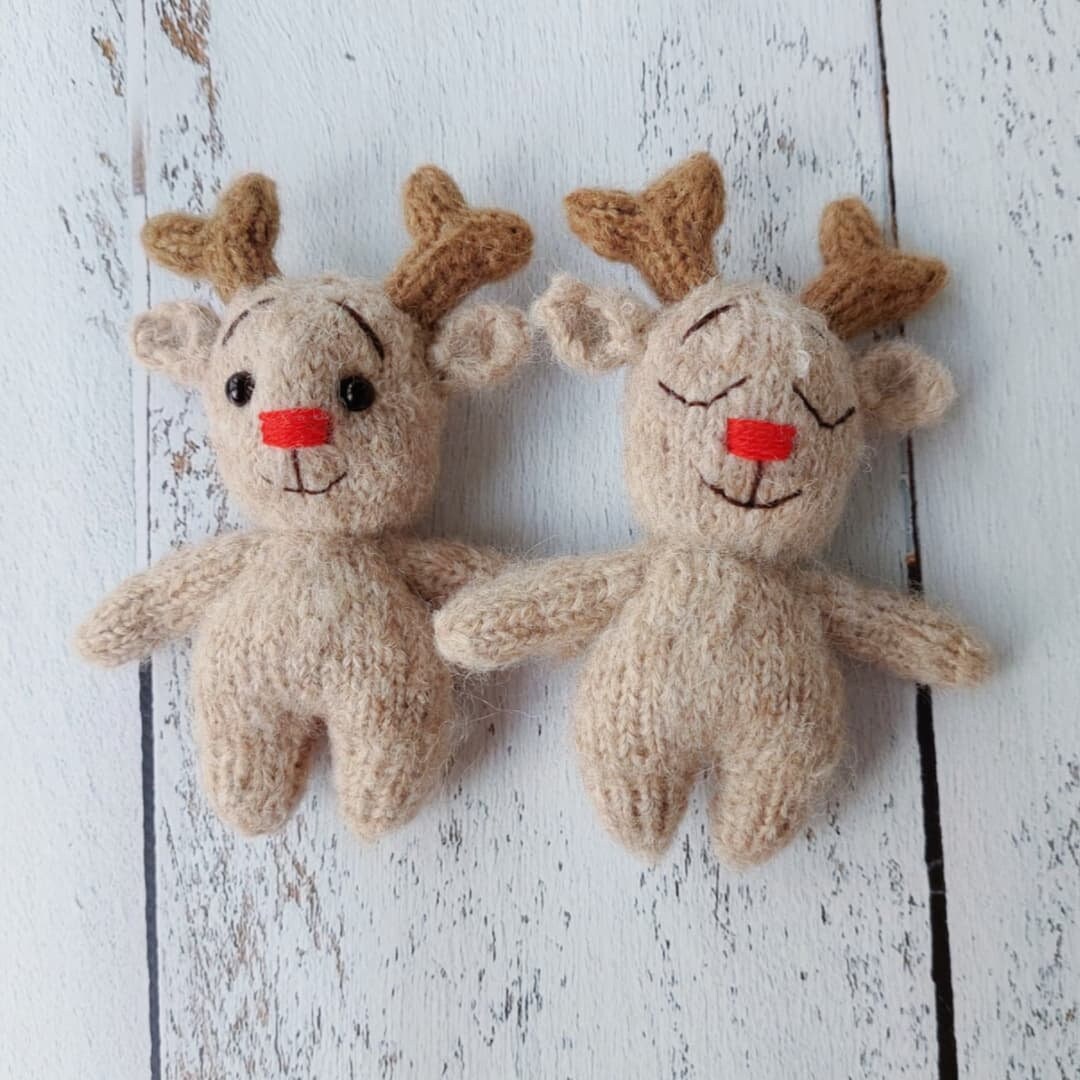 Deer Toy Knitting Pattern: Amigurumi Tutorial (PDF) - Image 3