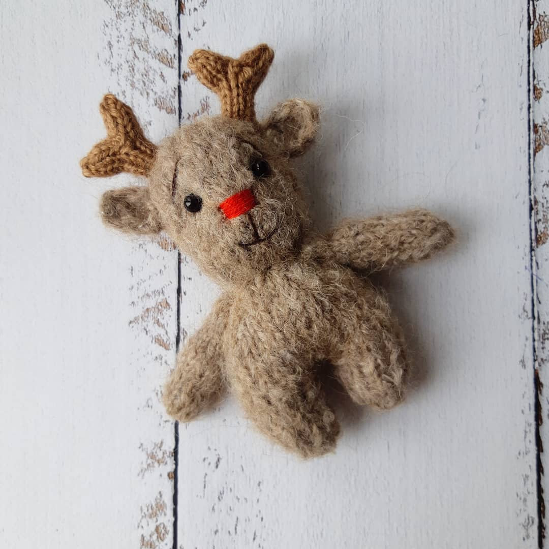 Deer Toy Knitting Pattern: Amigurumi Tutorial (PDF) - Image 2