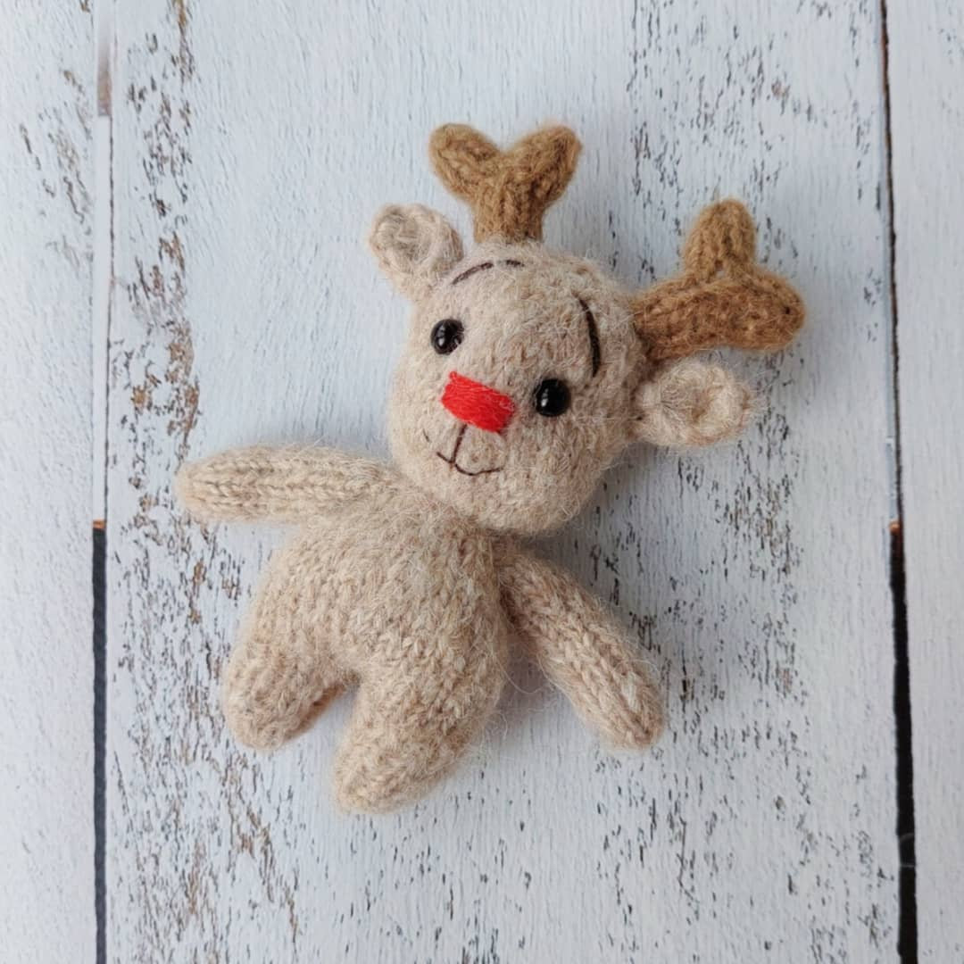 Deer Toy Knitting Pattern: Amigurumi Tutorial (PDF) - Image 4