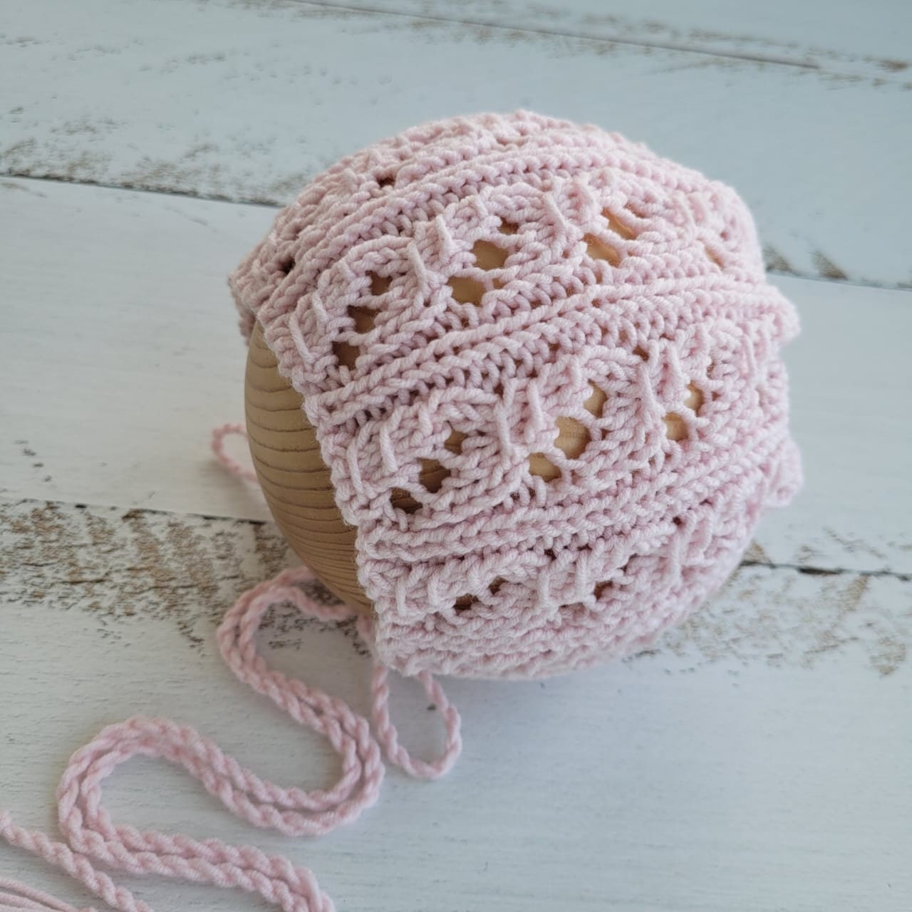 PDF! Bonnet Tropics knitting pattern. Baby hat tutorial. Newborn props pattern - Image 4