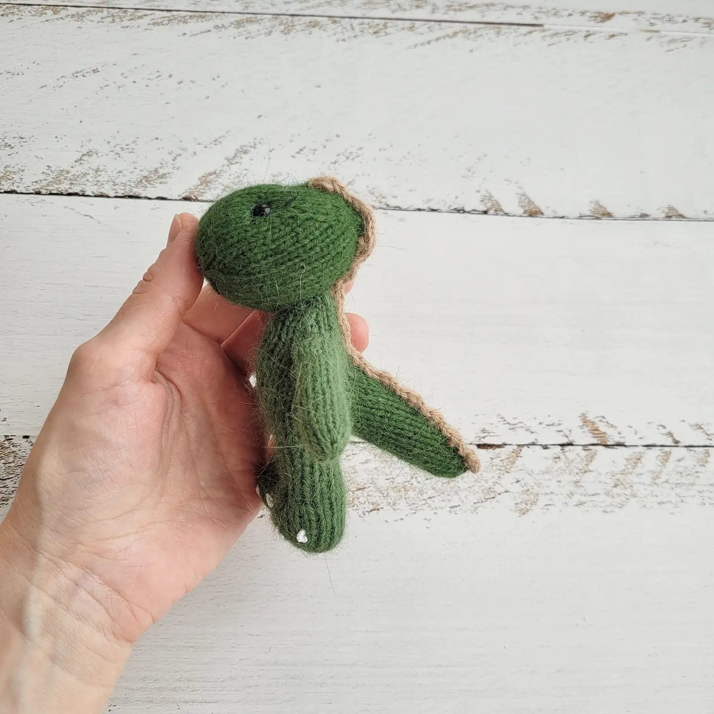 PDF. Dinosaur Knitting pattern. Animal tutorial. Amigurumi toy pattern. Dragon - Image 2