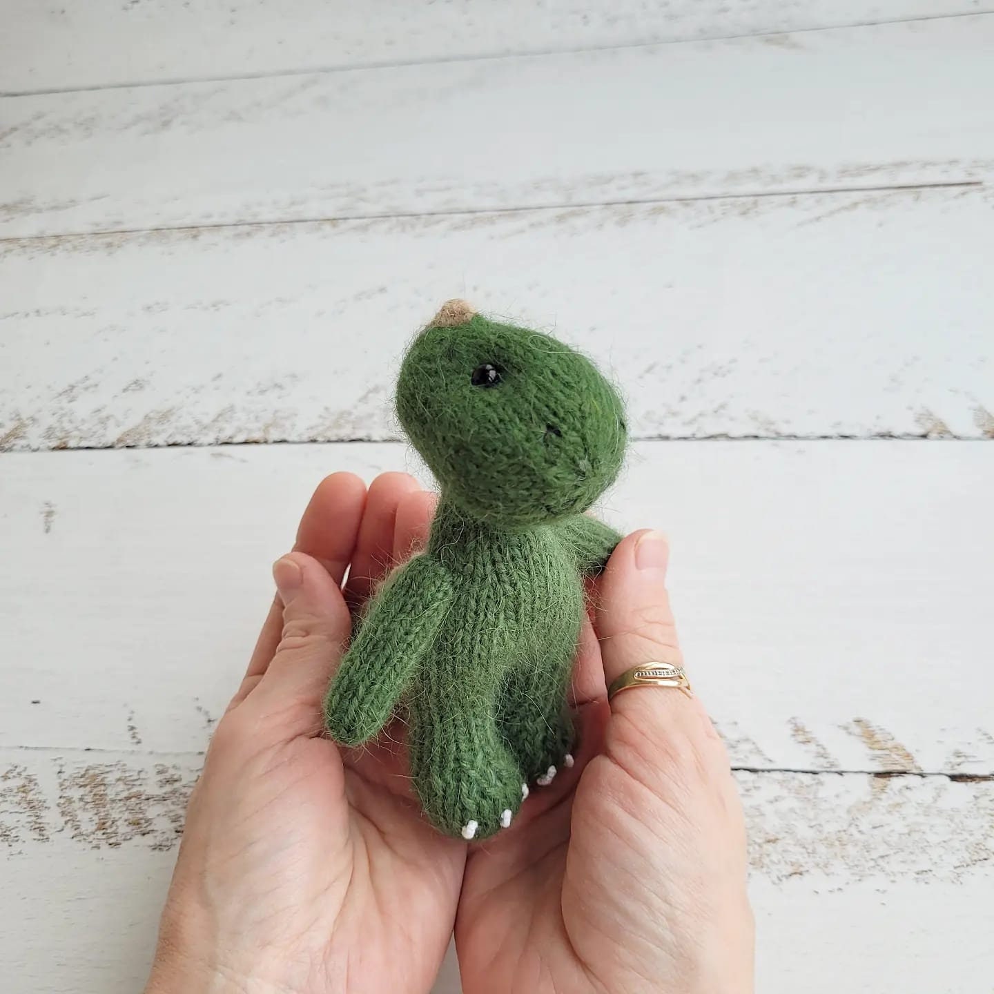 PDF. Dinosaur Knitting pattern. Animal tutorial. Amigurumi toy pattern. Dragon - Image 4