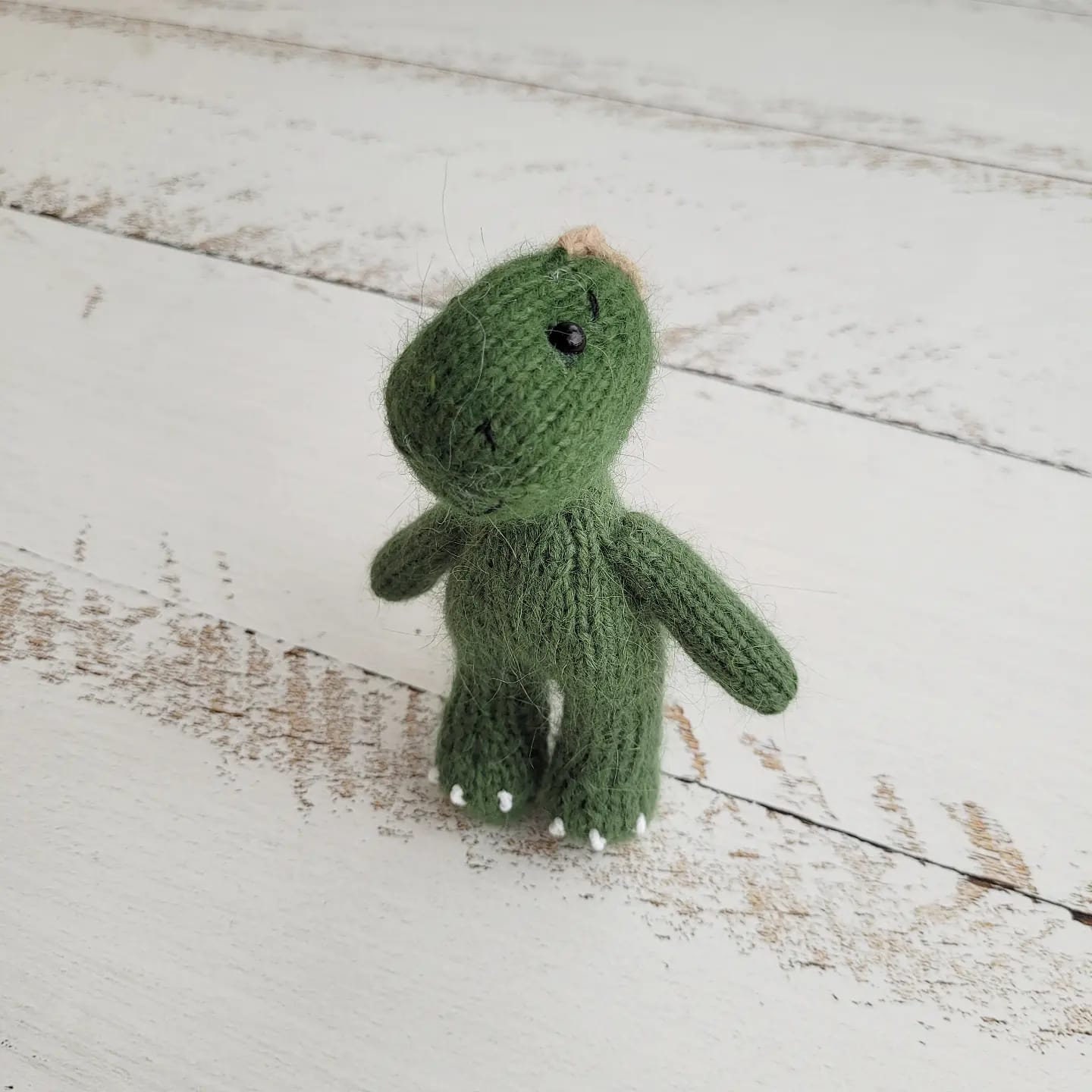 PDF. Dinosaur Knitting pattern. Animal tutorial. Amigurumi toy pattern. Dragon - Image 5