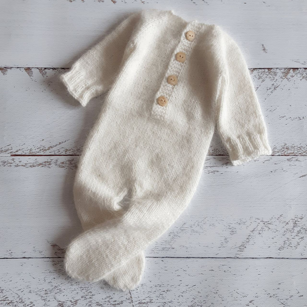 TWO COLORS! Rompers and Bonnet with ribbons hears. Newborn photo props. Valentine's Day - Image 2