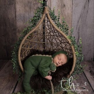 Dinosaur newborn bonnet, romper, wrap, Stuffed Dragon toy. Newborn photo props