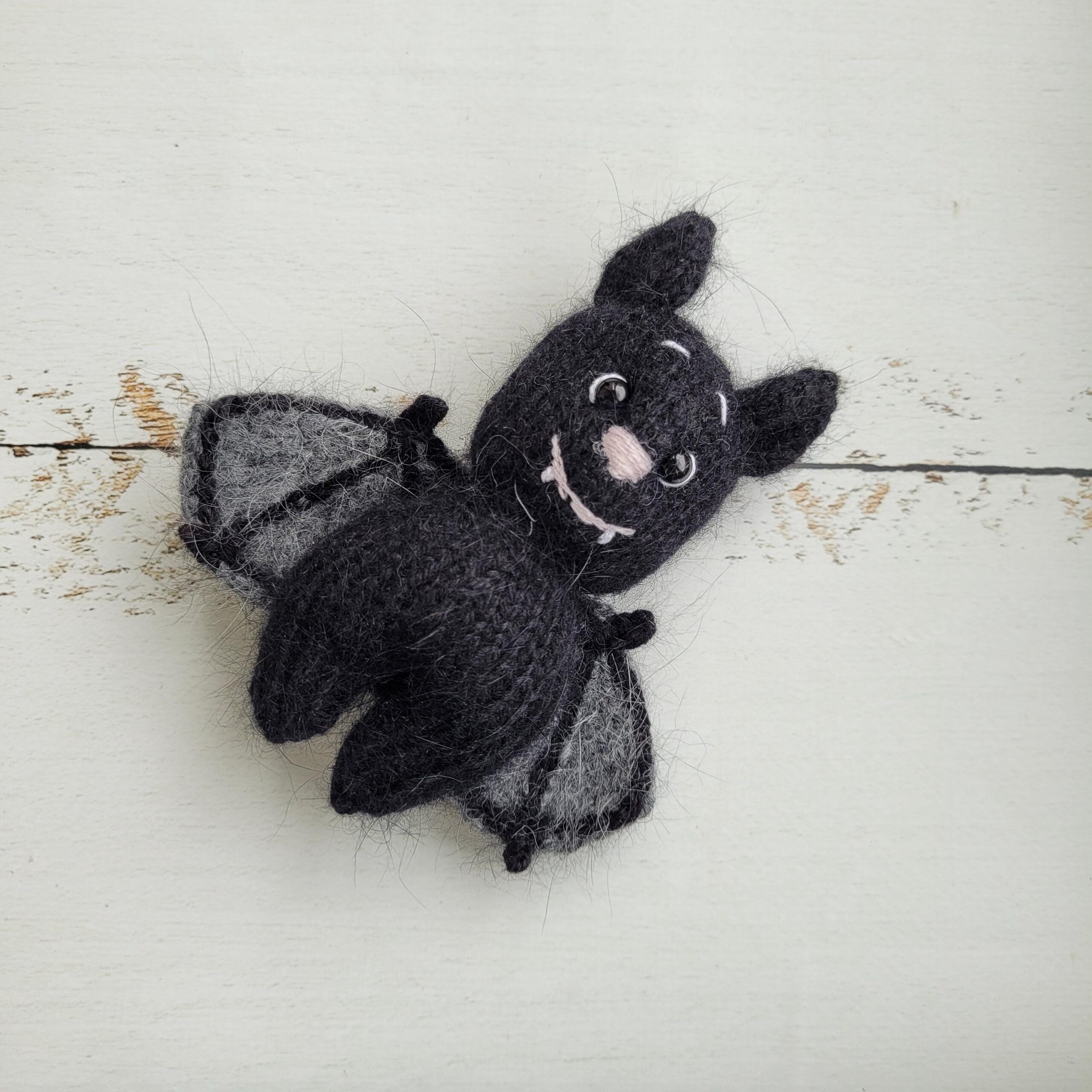 Bat Toy Knitting Pattern: Amigurumi Tutorial (PDF) - Image 3