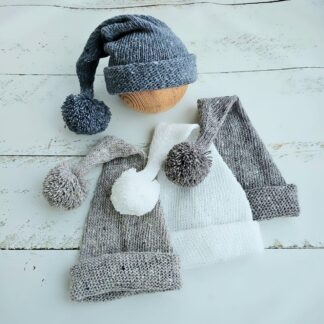 Newborn sleepy cap with wrap/ Newborn photo props
