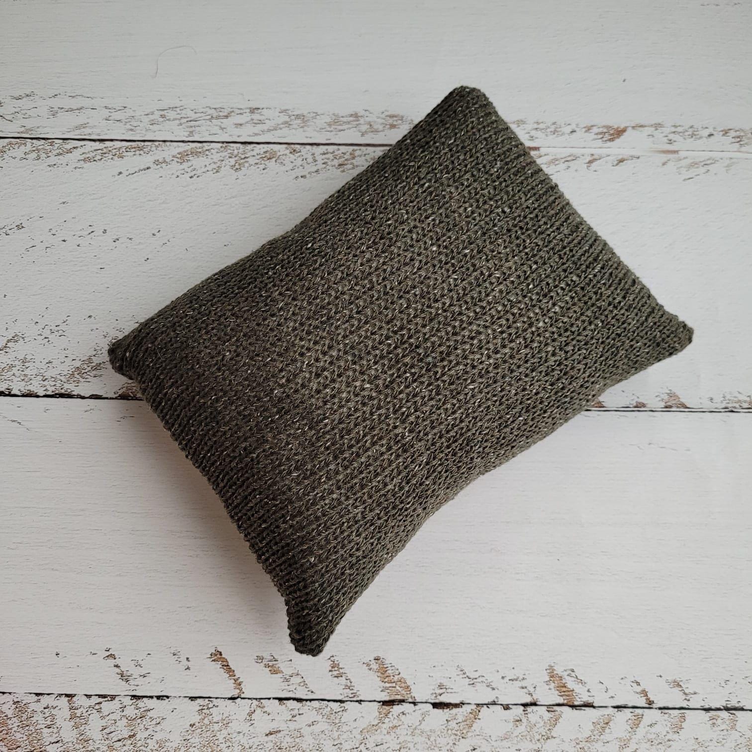 Green Olive tweed sleepy cap with romper, Newborn photo props. - Image 5