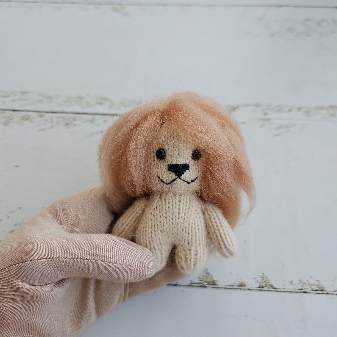 Lion and bonnet / Africa outfit / Newborn photo props - Image 2