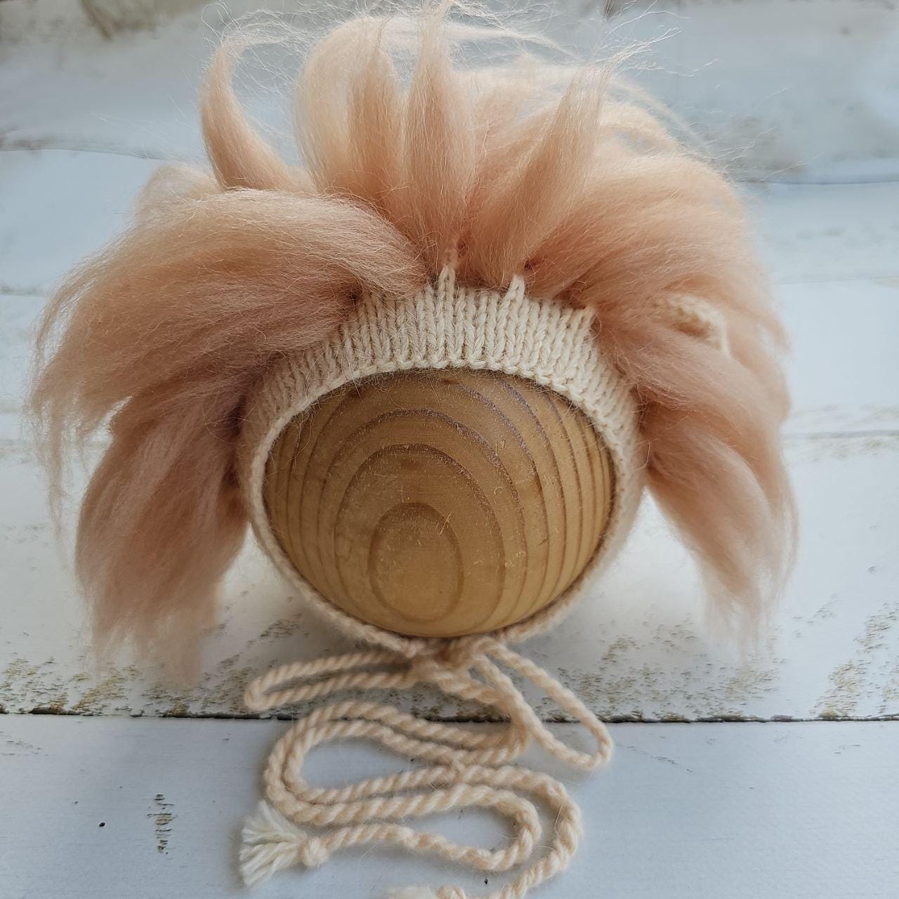Lion and bonnet / Africa outfit / Newborn photo props - Image 3
